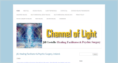 Desktop Screenshot of channeloflighthealing.com